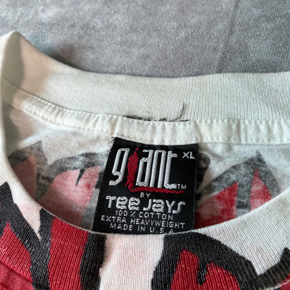 Marilyn Manson AOP T-Shirt XL Graphic Band Tee Modern Reprint Single Stitch - Picture 3 of 6